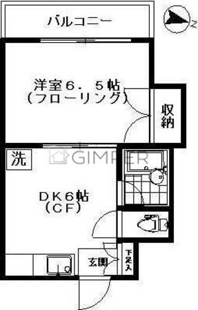 メゾン三枝の物件間取画像